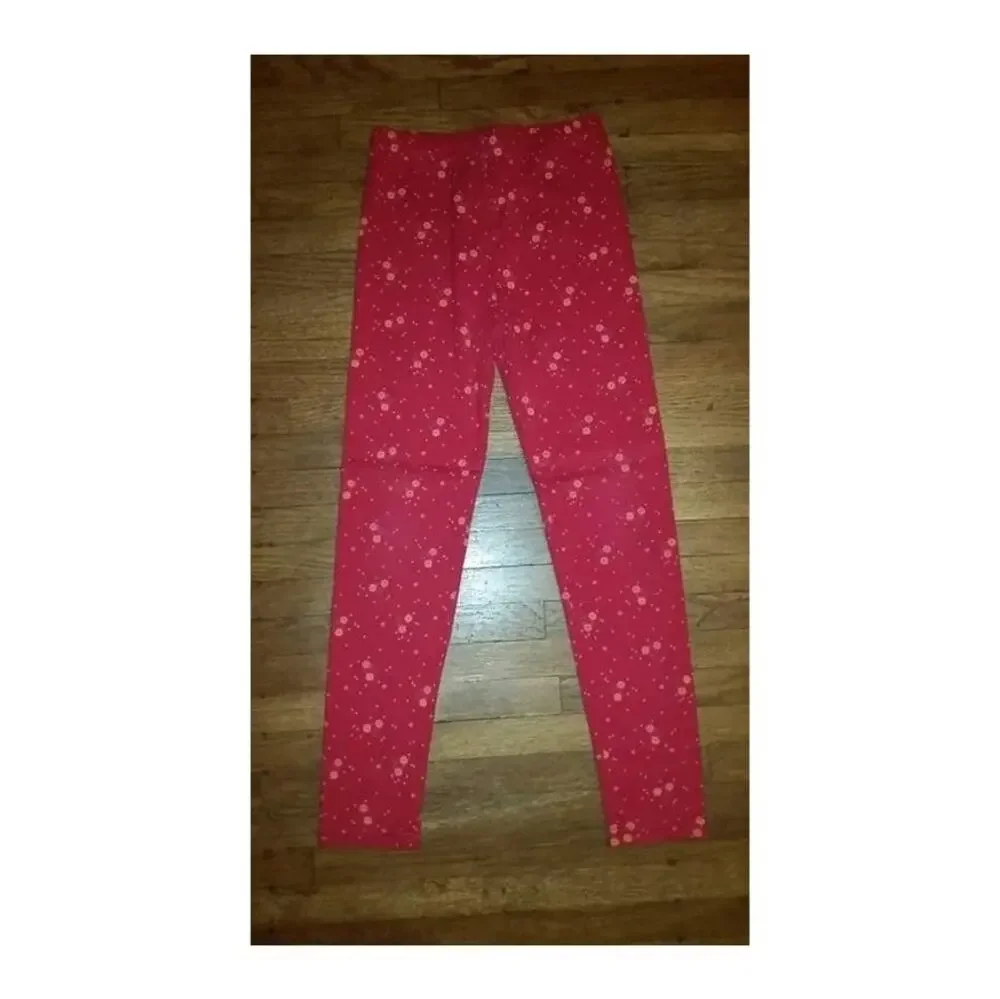 Gymboree Peruvian Doll Floral Printed Leggings Size 8